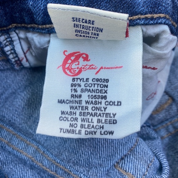 Skirt, Embellished Denim Mini - Picture 9 of 14